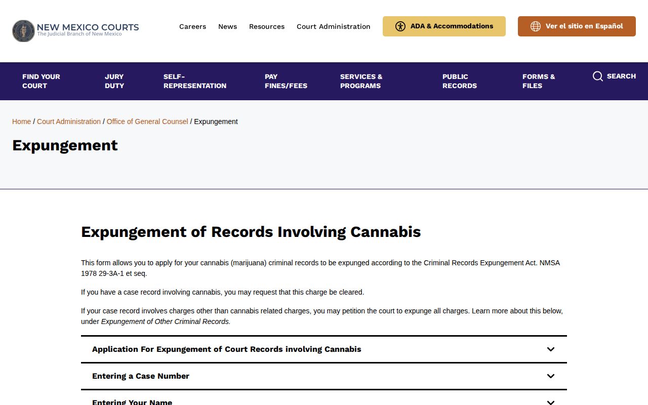 Harding County release mugshot expungement petition forms